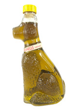 Sirop Durand Nimes 1950, bouteille publicitaire caniche en verre, liqueur