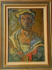 TABLEAU SYLVAIN VIGNY - ECOLE FRANCAISE - Huile sur toile -72 X 56 AVEC CADRE