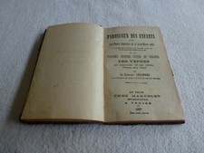 PAROISSIEN DES ENFANTS EDITEUR CHEZ MARTELET  A TROYES 1897