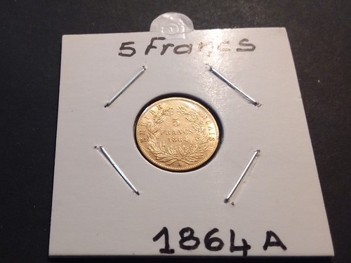 Francs napoléon iii - or, .