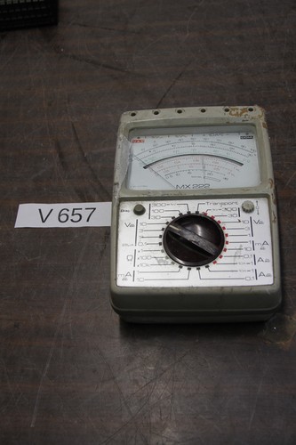 Metrix mx222 multimeter v657 - metrix,