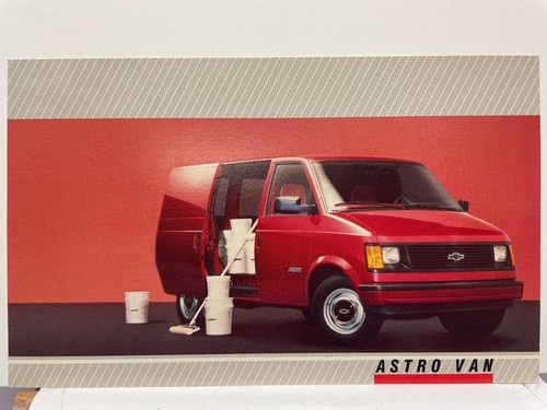 Chevrolet astro van carte - chevrolet,