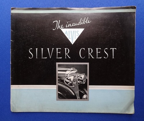 1939 alvis silver - crest, 4
