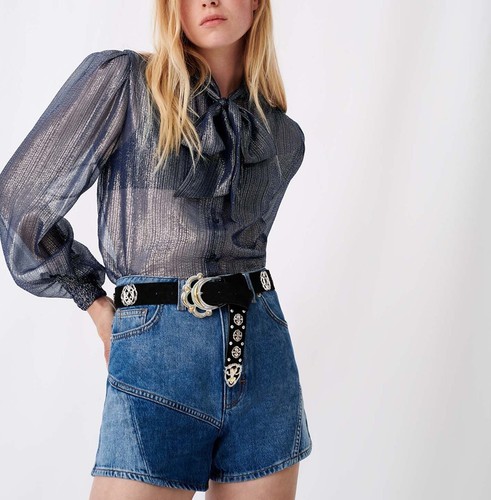Blouse soie maje - en,
