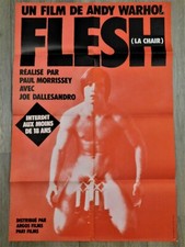 Flesh la Chair Warhol Affiche