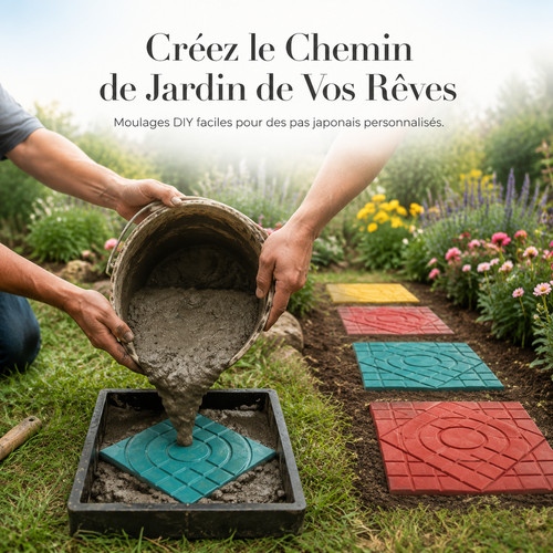 Moule pavé dalle béton - pavé,