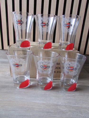 Lot verres à - de, 6