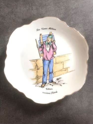 Assiette collection porcelaine