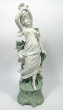 Figurine En Biscuit De Porcelaine Jugendstil De Vienne