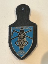 Insigne militaire pucelle - Police Nouvelles Hebrides avant 1979 Colonie - r 256