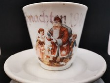 ANCIENNE ET RARE TASSE Noël 1910. Avec Décor Enfants Noël Père Noël 