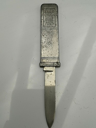 Esso canif publicitaire inox - publicitaire,