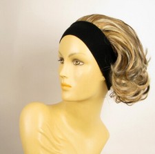 Perruque avec bandeau blond