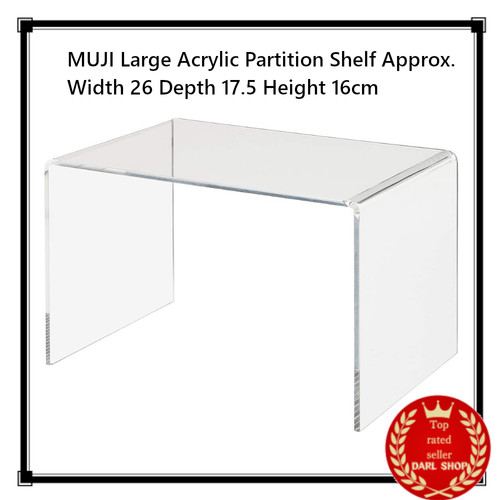 Muji large acrylic partition - acrylic,