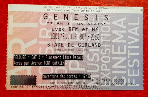 Ticket billet stub - stub, place