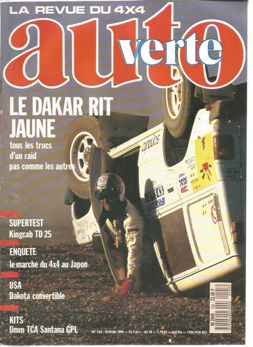 Auto verte 105 kingcab - verte, n°105