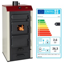 Poêle à bois avec bouilleur - Prity NS26  2.6 + 26.3 Kw EcoDesign 2022