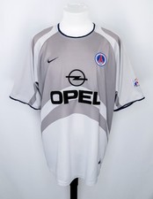 PARIS SAINT-GERMAIN 2001-02 AWAY SHIRT - MAILLOT VINTAGE NIKE OPEL PSG LIGUE 1