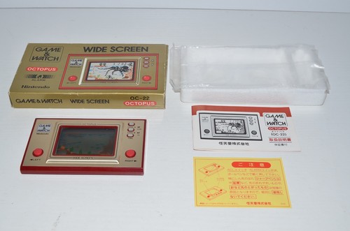 Nintendo game watch octopus - nintendo,
