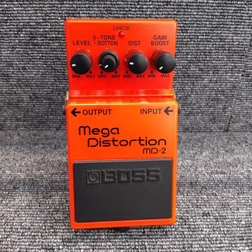 Boss md2 distortion - distortion, guitar