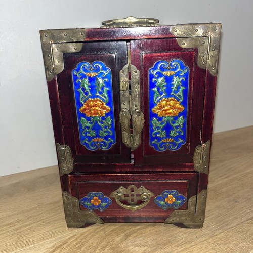 Coffret boîte bijoux asie - boîte,