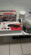 Cuit vapeur+raclette+cafetière 14 tasses+plancha 