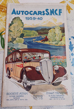guide autocar sncf 1939-40