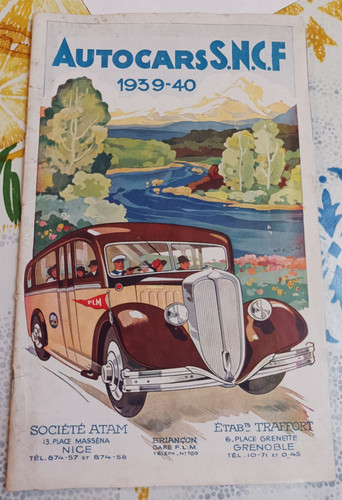 Guide autocar sncf 1939 - sncf, 1939-40