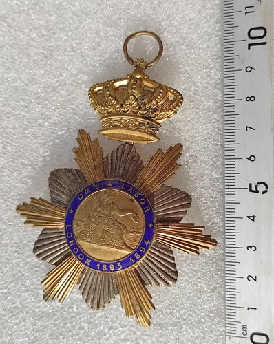 Medaille exposition londres - exposition,