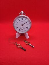 Très belle ancienne montre gousset A.W.W. Co. WALTHAM Argent massif  Fonctionne 