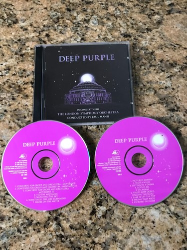 Deep purple concert - purple, in