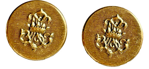 Paire boutons livrée - de,