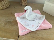 Doudou plat Cygne mon amour