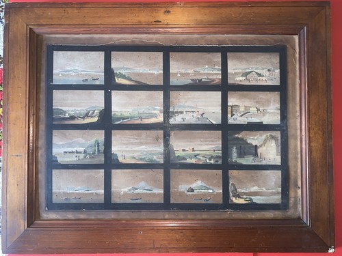 Tableau peinture gouache - , suite