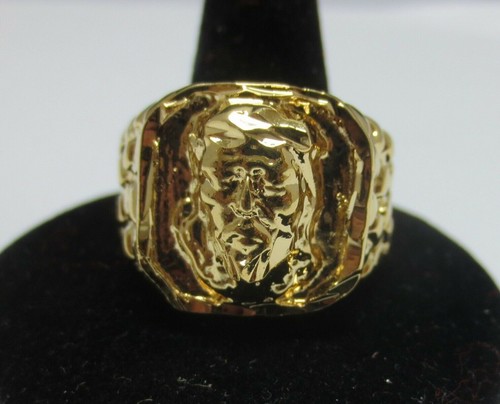 Bague nugget plaquée 10 - bague, or
