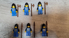 LEGO Minifigures Lot de 6 Black Falcon Knights cas103 1985-1992