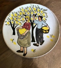 Assiette céramique Cerenne Vallauris ed Chabaneix