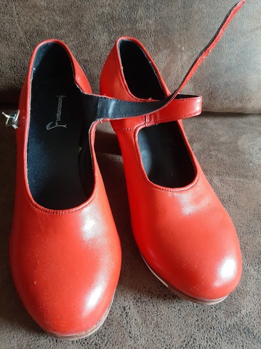 Chaussures flamenco rouges - chaussures,