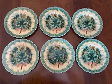 6 ASSIETTES EN BARBOTINE