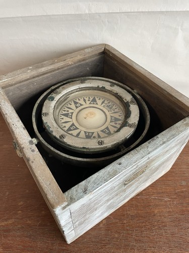 Rare boussole marine compas - boussole, de