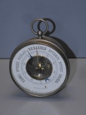 -ANCIEN BAROMETRE ANEROÏDE à POSER /SUSPENDRE SANS MARQUE APPARENTE COLLECTION D