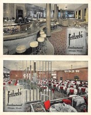 2~Postcards  CHICAGO, Illinois