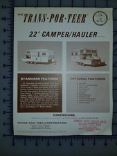 Transans por teer - por, camping-car