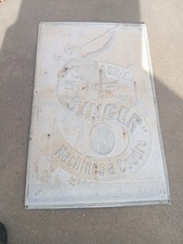 Ancienne Plaque Tole Zinc