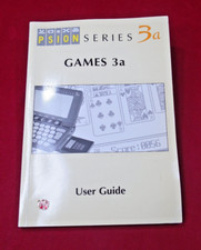 Psion Jeux 3a Utilisateur Guide
