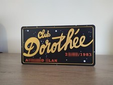 Enseigne carte club - carte,