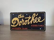 enseigne carte club dorothée