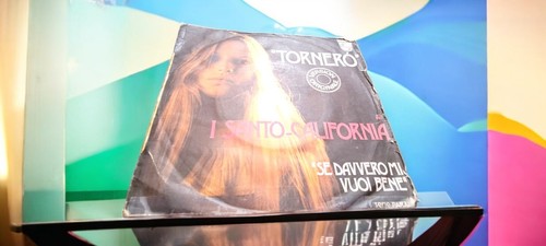 Disque tours vinyle - disque, santo