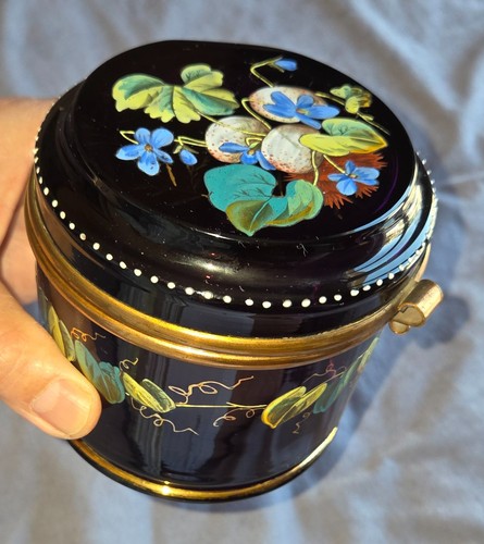 Bonbonnière 1900 verre - bonbonnière,