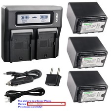 Kastar Battery Dual LCD Fast